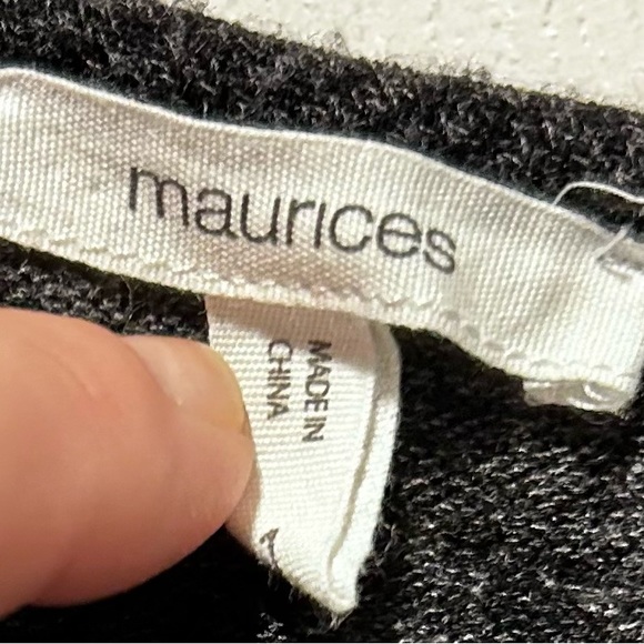 Maurice Embellished Neck Cold Shoulder Top with Chiffon Sleeves - Picture 9 of 10